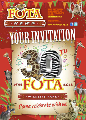 Fota Wildlife Park’s 30th Birthday