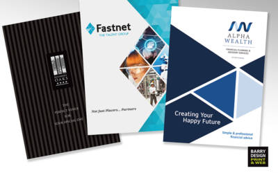 When it comes to Corporate Brochures and Annual Reports – Design Counts!