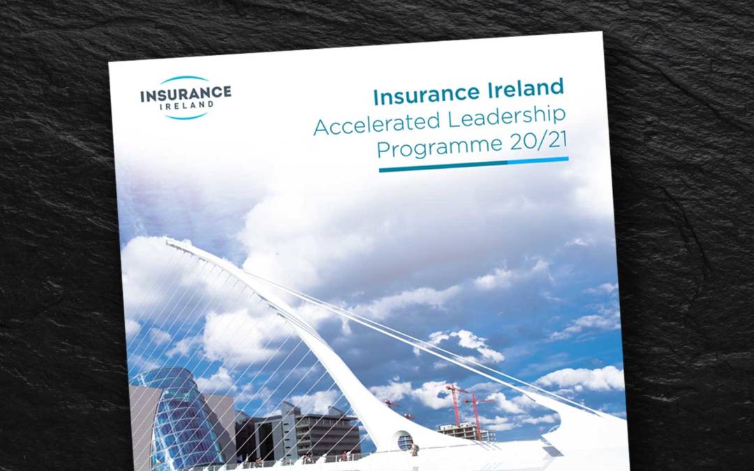 New brochure for Insurance Ireland Accelerated Leadership Programme 20/21